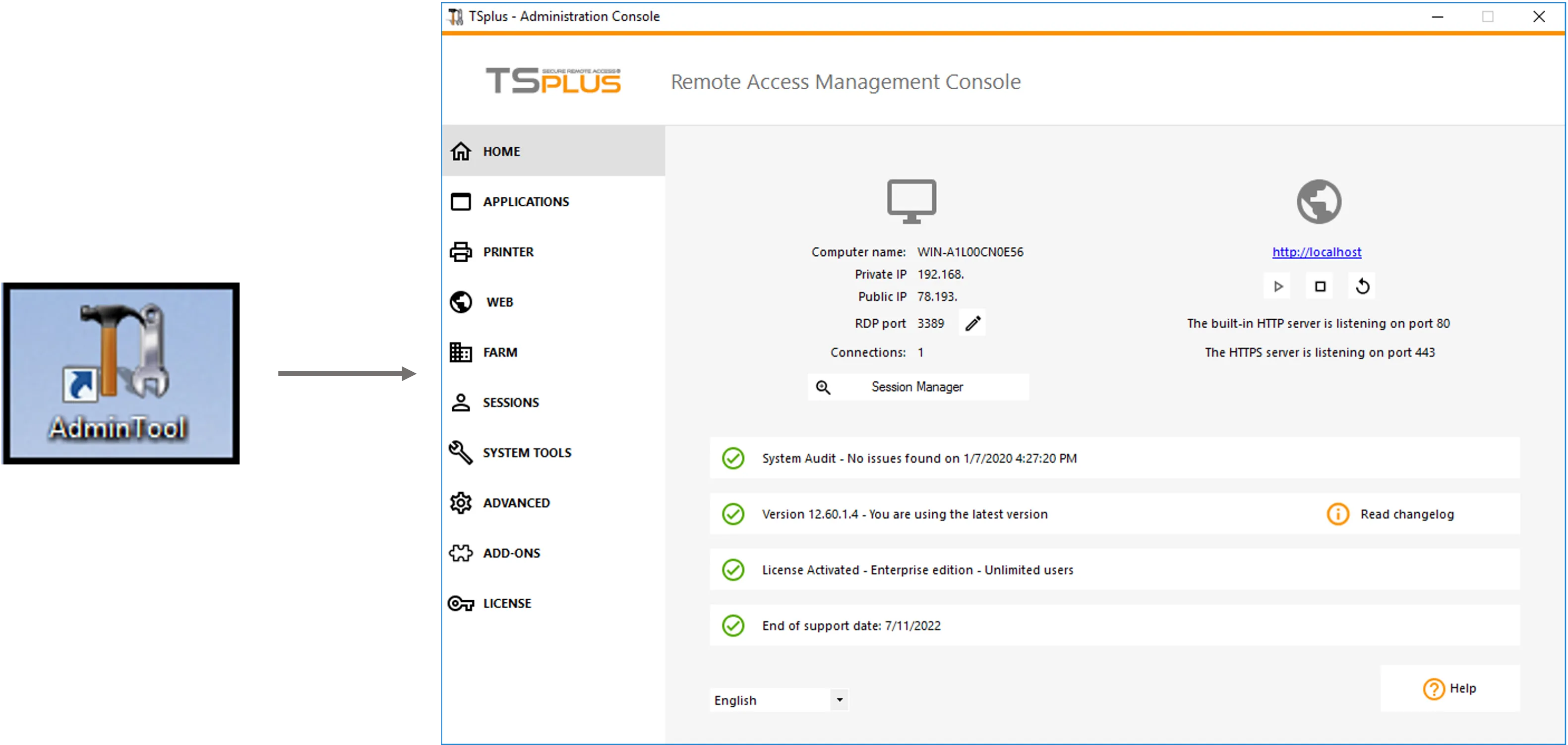 Руководство по установке | TSplus Remote Access ®